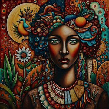 Roots of Serenity, Wings of Freedom by Jan Keteleer (JanKé): A Journey Beyond the Canvas