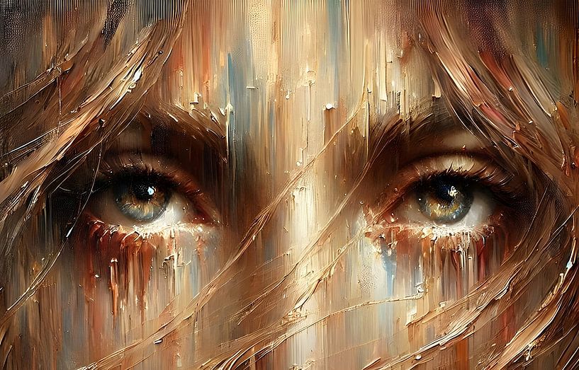 Deep Gaze by FoXo Art