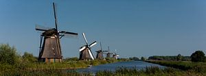 Panorama windmühlen von Kinderdijk