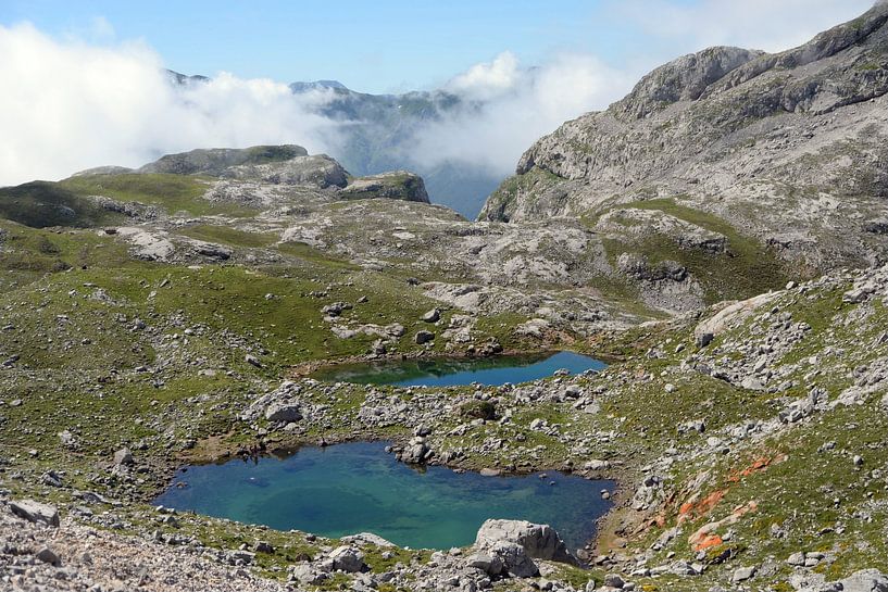 Wandern in den Picos de Europa, einer wunderschönen Bergkette in Nordspanien von Rini Kools