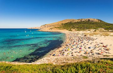 Beautiful bay beach of Cala Mesquida, Mallorca Spain by Alex Winter