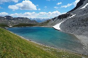 Die majestätische Bergwelt rund um den Piz Rims in Südtirol