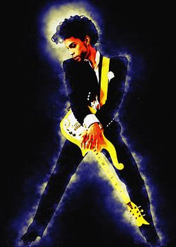 Geest van Prince en de gele gitaar van Gunawan RB