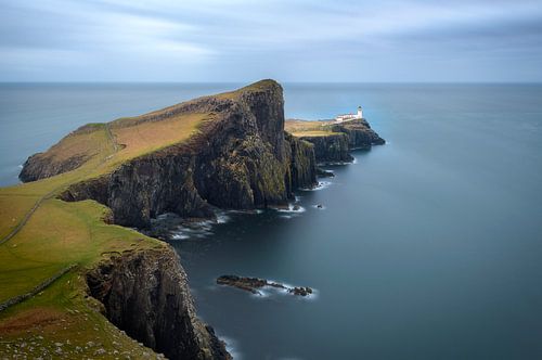 Neist point vuurtoren op het eiland Skye in Schotland