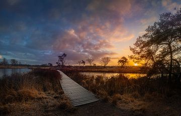 groot malpieven zonsopkomst van Rob Bout