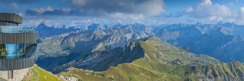 Panorama from the Nebelhorn by Walter G. Allgöwer