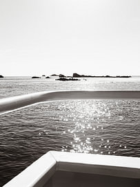 Vertrek van het Île de Bréhat