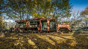 Camion de pompiers abandonné à Tchernobyl sur Karl Smits