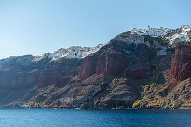 Oia vanaf de zee von Rens Bok