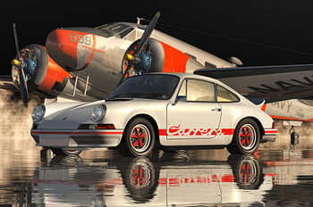 Porsche 911 Carrera RS 1973 WHITE