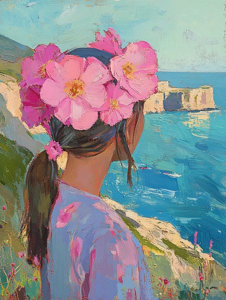 Woman by Flower Studio