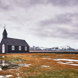 Islande église budir sur Jacques Yasemin