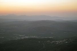 Zonsondergang Lassithi plateau van Astrid Tomeij