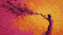 Zusammenfassung: Zerbrechliche Gestalt – Surreales Wachstum von Aden Pink Studio