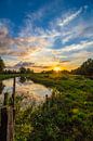 Zonsondergang boven het Hoornse Diep van Ard Jan Grimbergen thumbnail