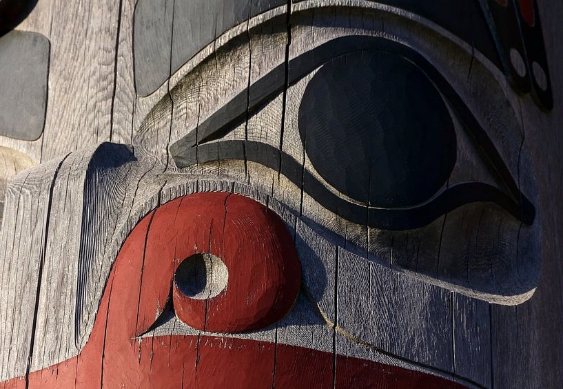 Totem du peuple indigène canadien | par Nathan Marcusse