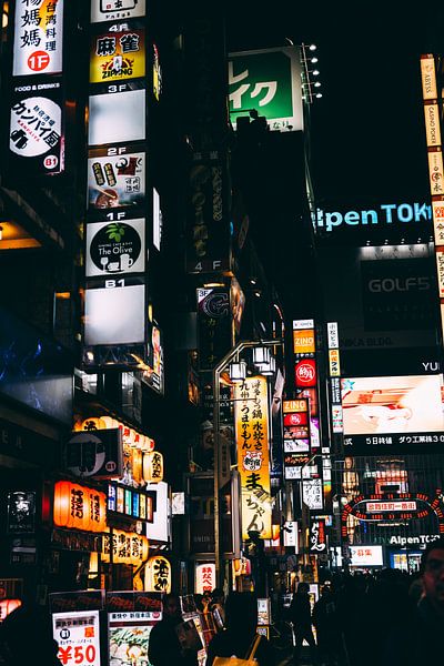 Shinjuku by Night: Tokyo&#039;s Neon Jungle by Ken Tempelers