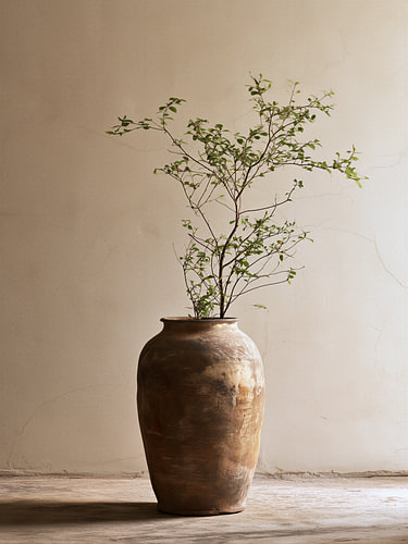 Minimalist Botanical Vase
