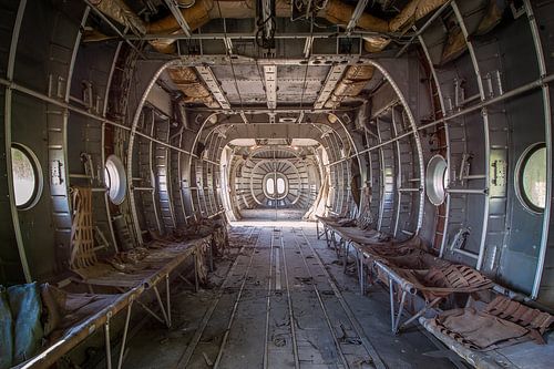 Verlaten vliegtuig Nord N-2501