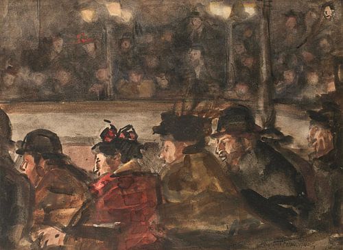 In het circus, Isaac Israels