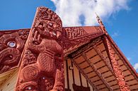 Maori huis in Rotorua, Nieuw Zeeland van Christian Müringer thumbnail