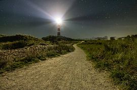 The road to the lighthouse by Sebastiaan Duijff