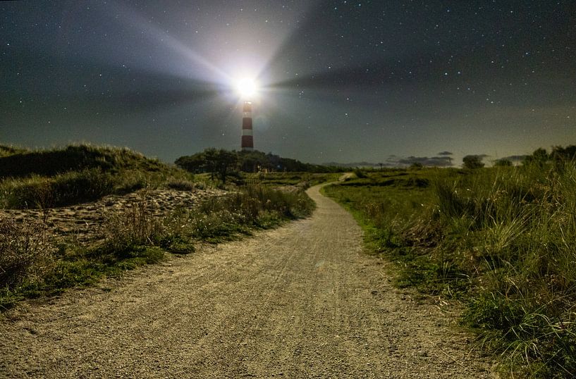 Die Straße zum Leuchtturm von Sebastiaan Duijff