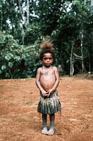 Fille en Papouasie-Nouvelle-Guinée | Portrait photographique de voyage