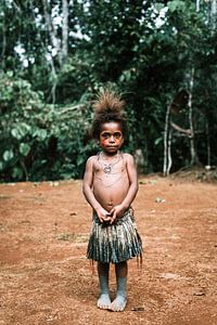 Mädchen in Papua-Neuguinea | Reisefotografie Porträt
