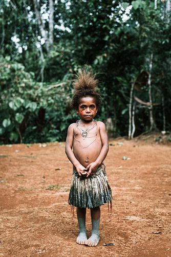 Girl in Papua New Guinea | Travel Photography Portrait