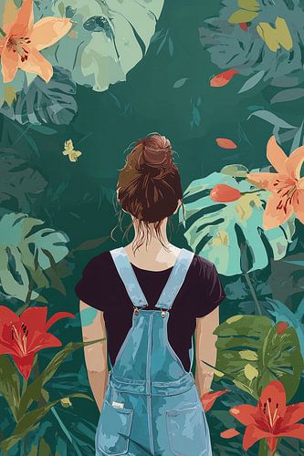 Jungle Girl in Denim no. 4