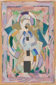 Albert Gleizes - Voor contemplatie (1942) van Peter Balan