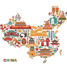 China Illustratie van Stef van Campen