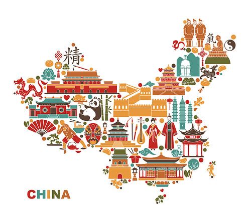 China Illustratie van Stef van Campen