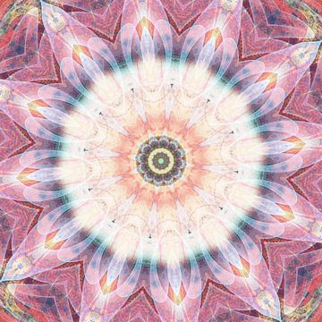 Mandala Blüte des Lichts von Christine Bässler