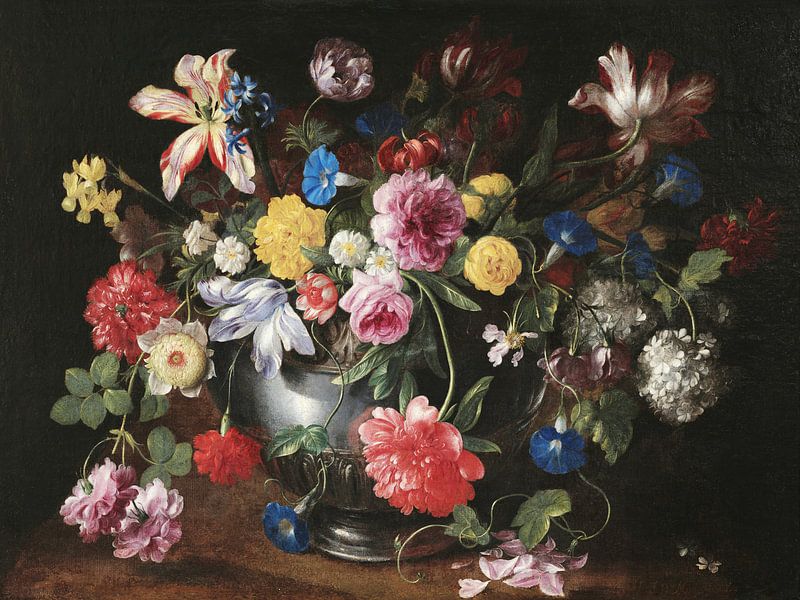 Stilleben mit Blumen, Nicolas Baudesson von Meesterlijcke Meesters