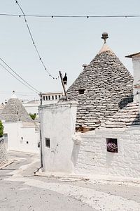Straßenszene in Alberobello