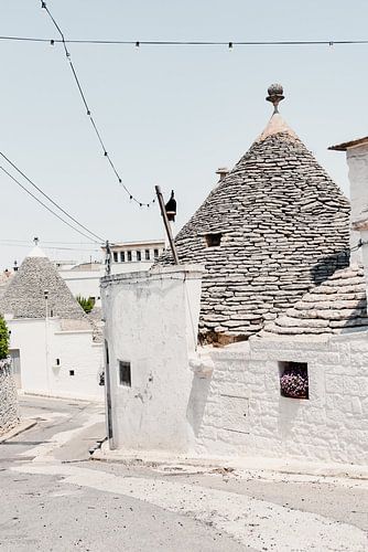 Straatbeeld in Alberobello