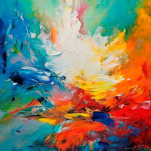 Vitality in Colour: Dance of Energy and Emotion