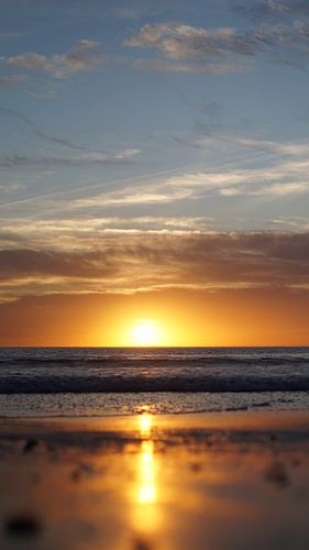 Zonsondergang, Los Angeles, Verenigde Staten
