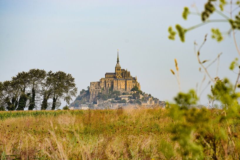 Le Mont Saint-Michel: Nature&#039;s Embrace by Ingrid de Vos - Boom