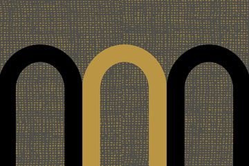 Modern minimalistische Bogen Abstraktion
