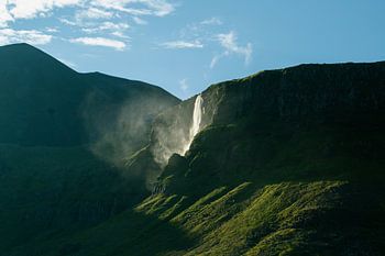 Glowing Waterfall