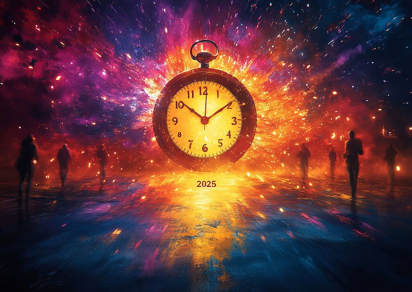 Neues Jahr 2025 von crack head