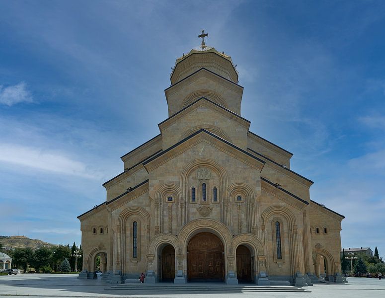 Holy Trinity Cathedral of Tbilisi , Georgia by Mohamed Abdelrazek