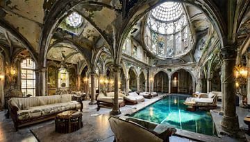 Luxe hotel Lost Place van Mustafa Kurnaz