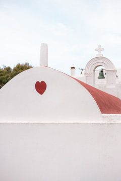 Church of Love | Mykonos eiland foto print | Griekenland reisfotografie van HelloHappylife