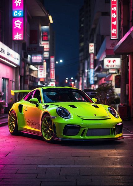 Porsche GT3 Green by Vicky Hanggara