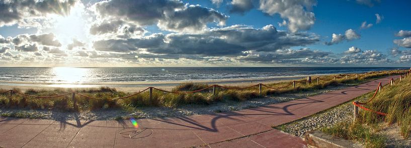 Zee promonade De Koog Texel von Ronald Timmer