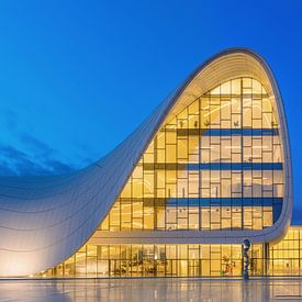Architectuur in Baku, Azerbeidzjan van Adelheid Smitt
